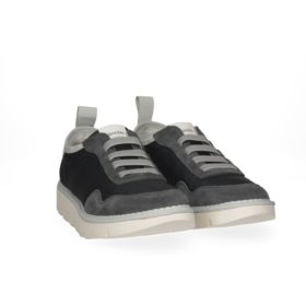PANCHIC arianna P05 granonda nylon black scarpa donna bassa con elastico