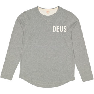 deus ex machina felpa jake manica lunga tee grigio chiaro dma51155 grey marle