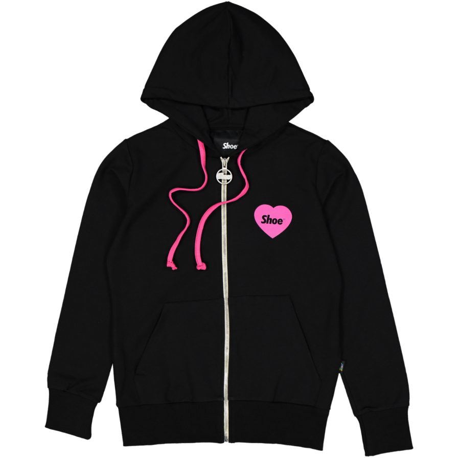 shoe felpa con cappuccio zana2067 jersey cotone colore nero