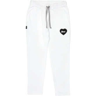 shoe pantalone philipa2067 jersey bianco logo cuore