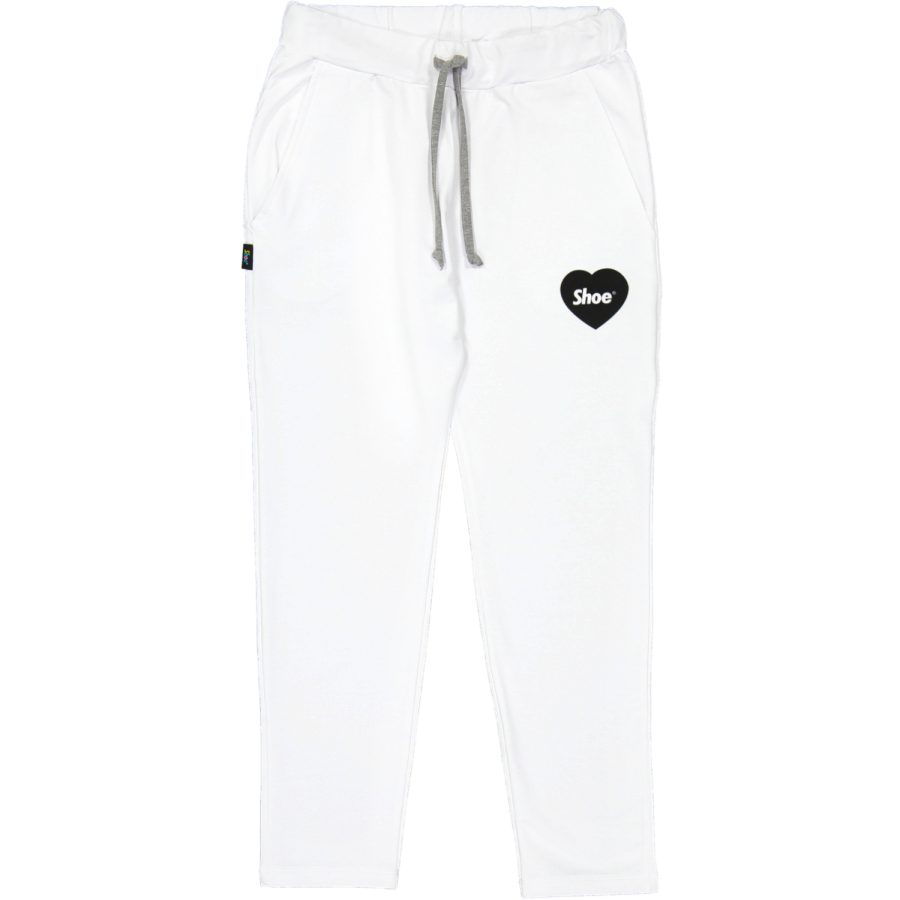 shoe pantalone philipa2067 jersey bianco logo cuore