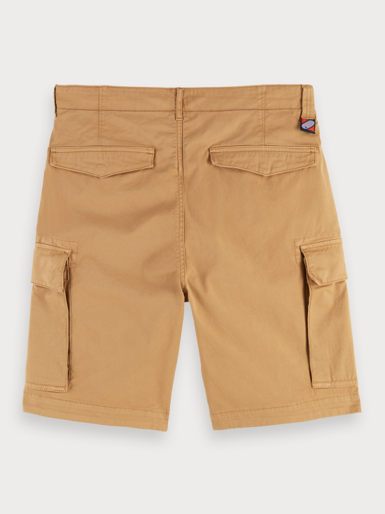 scotch & soda pantaloni corti cargo tasconi laterali 155094 beige sabbia 0768 sandstone