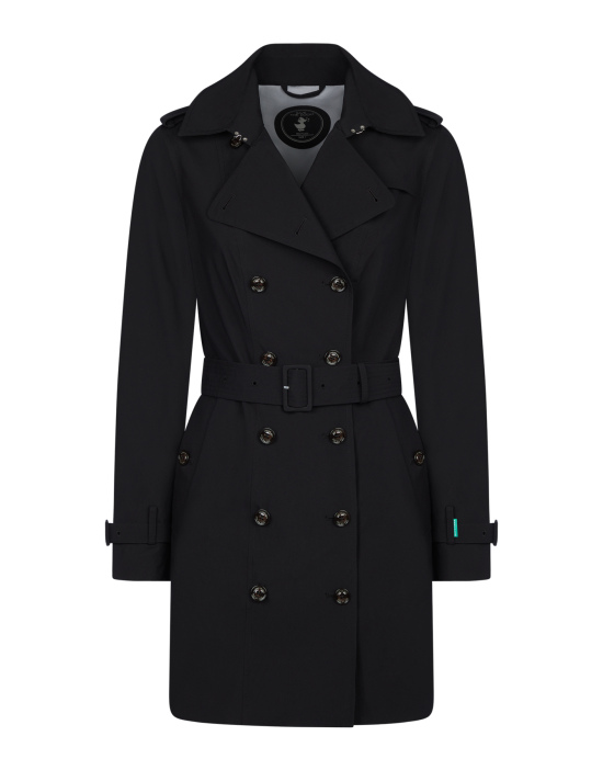 save the duck trench donna d4309w Grin x nero 00001