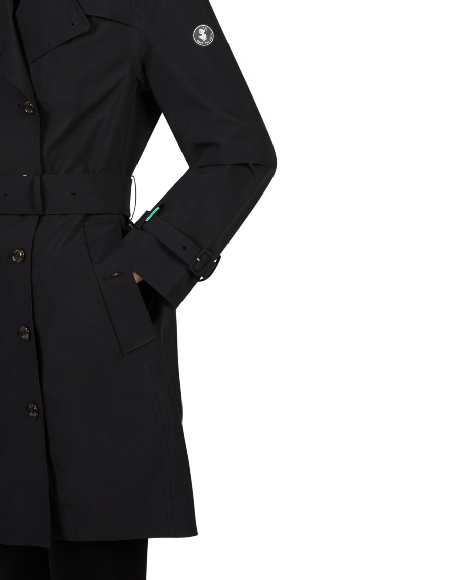 save the duck trench donna d4309w Grin x nero 00001