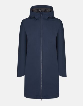 save the duck cappottino donna d4714w grin y blue black 00146