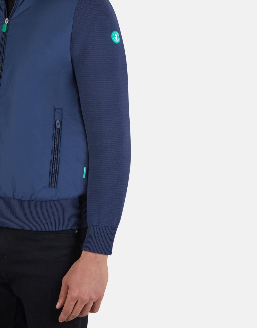 save the duck giubbino uomo modello peter d30008mm remi 12 navy blue 9000