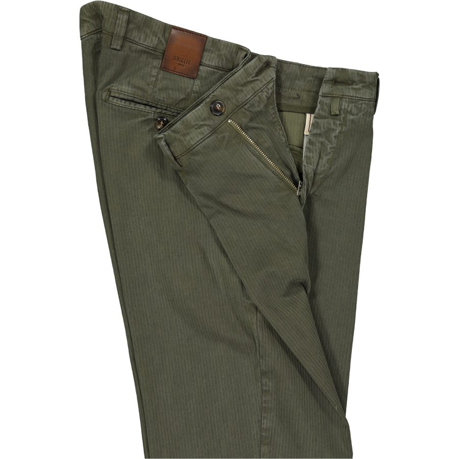 briglia 1949 pantalone slim uomo bg05 320745 772 cotone costina delavè verdone