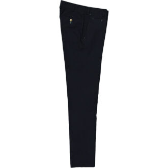 mascaro pantalone slim uomo popeline cotone 87 tinta unita blu scuro 88