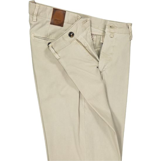briglia 1949 pantalone slim uomo bg05 320511 523 cotone piquet delavè beige chiaro