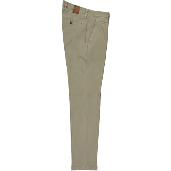 briglia 1949 pantalone slim uomo bg05 320511 552 grigio medio cotone piquet delavè