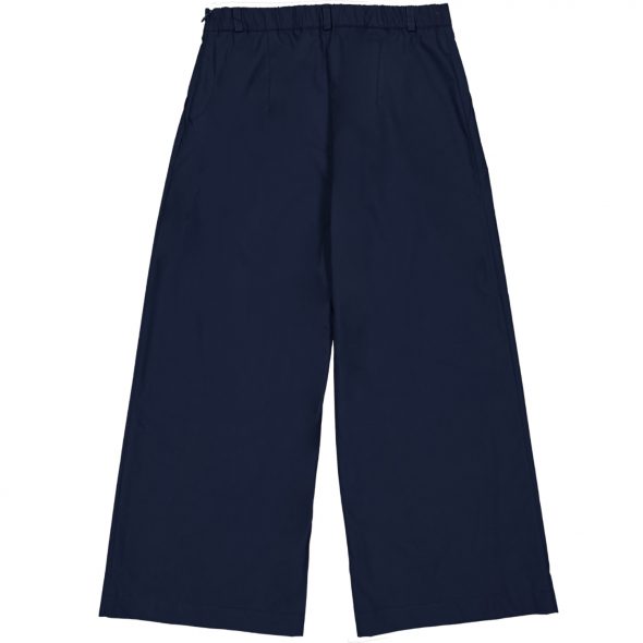 etici pantalone palazzo cotone p3 4300 00604 blu