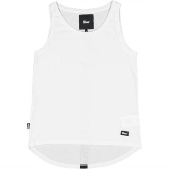 shoe canotta cotone bianca tara 36 white