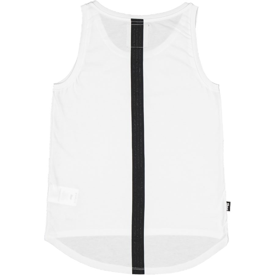 shoe canotta cotone bianca tara 36 white