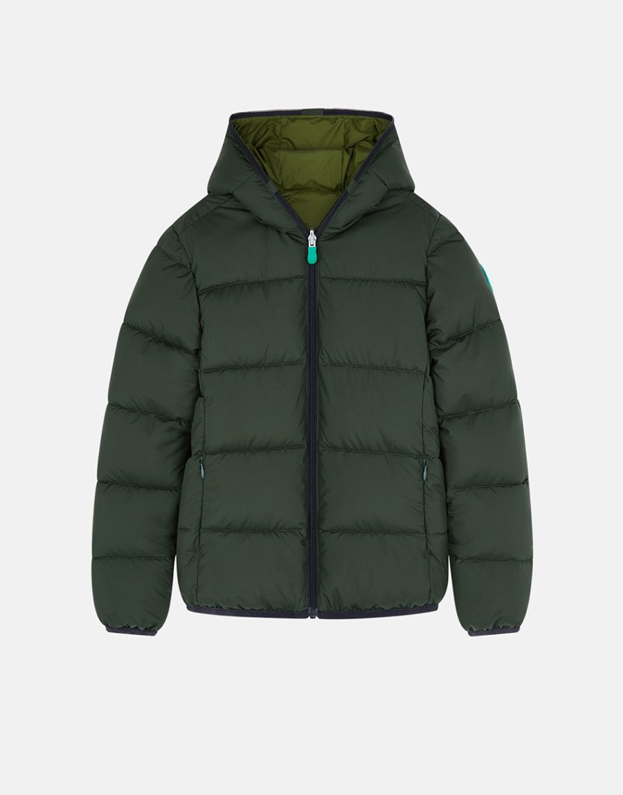 save the duck giubbino bambino modello j30406b pine green 50023