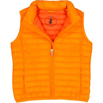 save the duck junior gilet modello andy j82430x giga 14 solar orange 70019