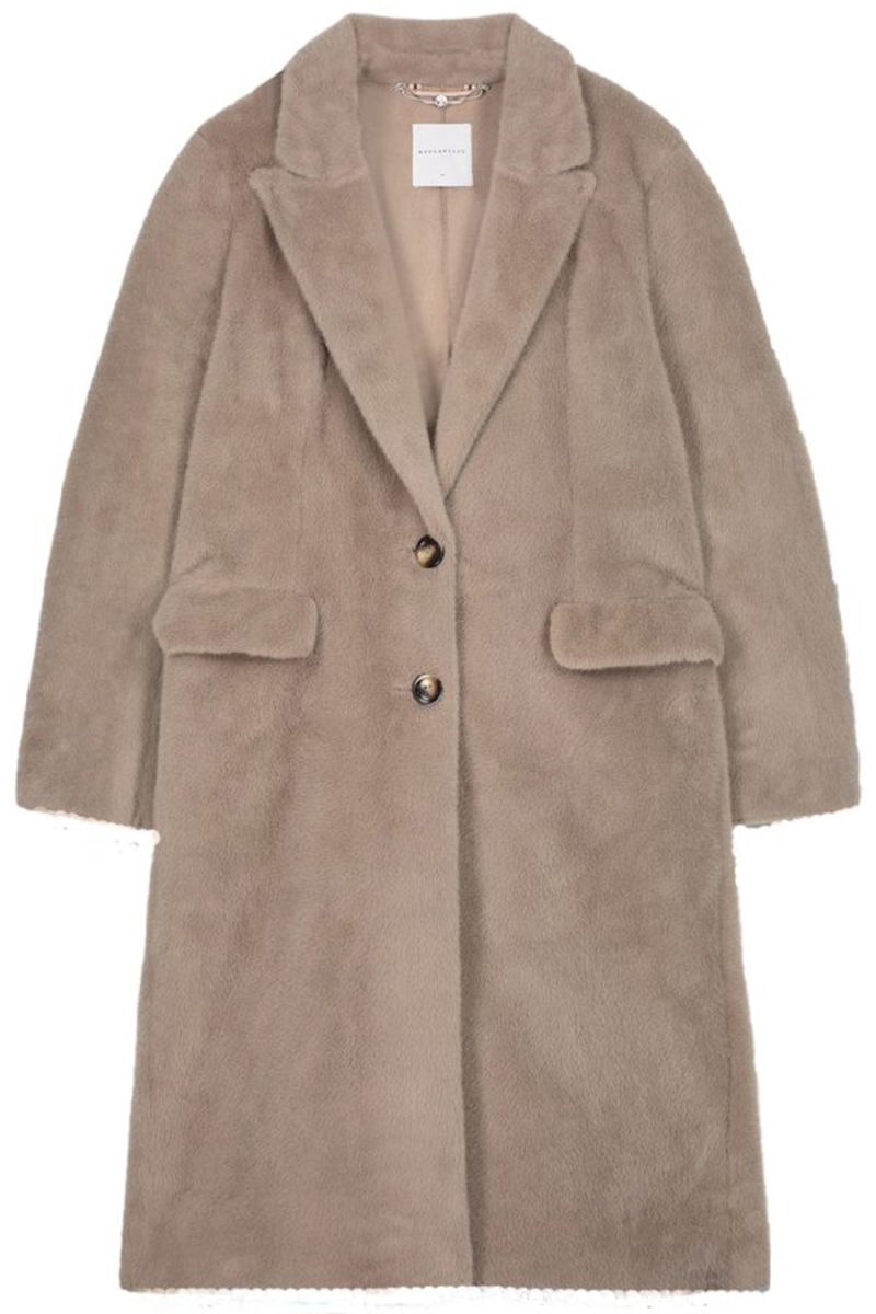 rino e pelle cappotto donna in eco pelliccia modello saami 7002210 grigio medio fungi