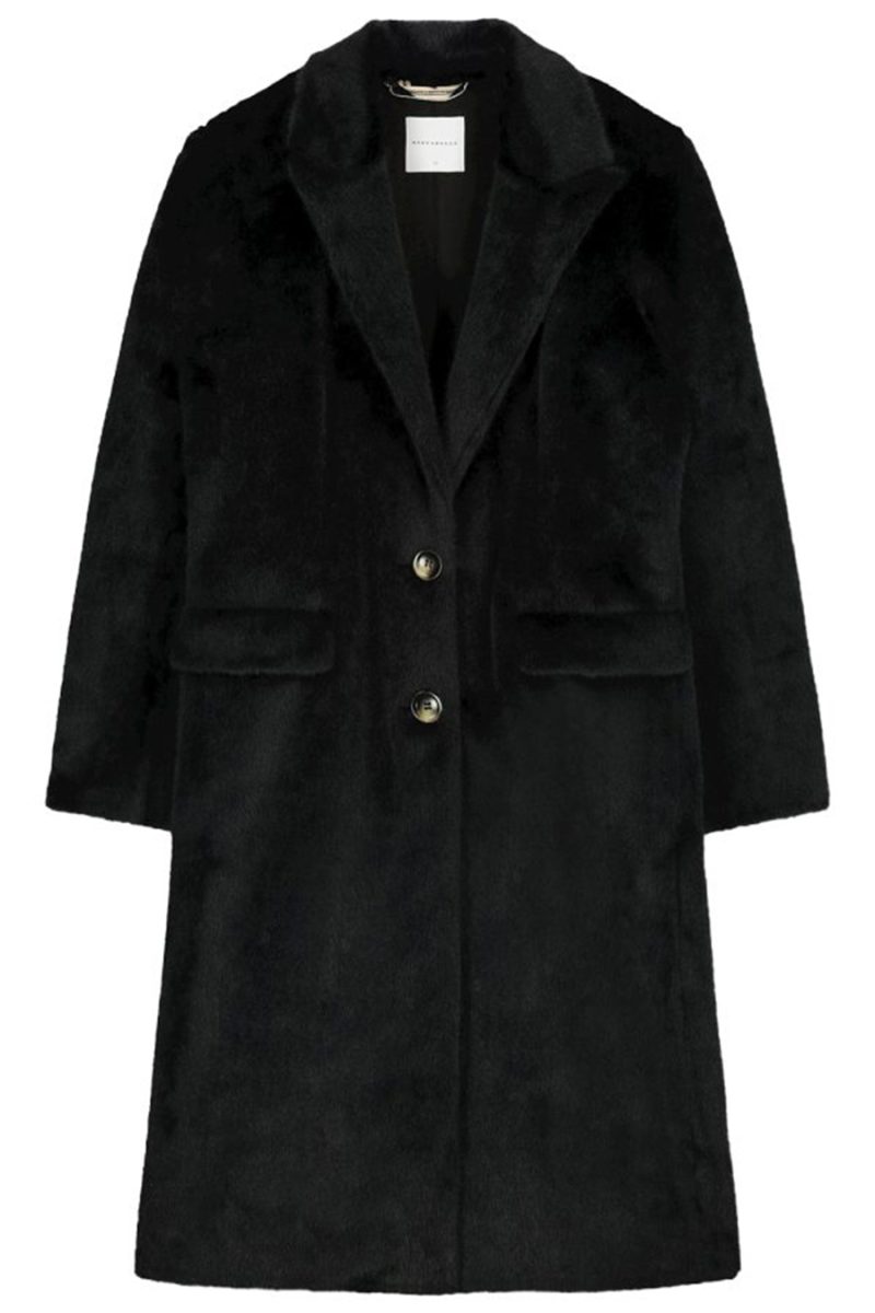 rino e pelle cappotto donna eco pelliccia saami 7002210 colore nero