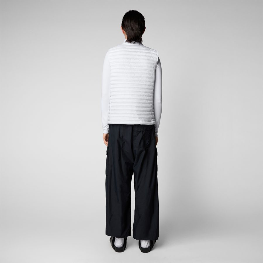 save the duck gilet aria iris bianco colore bianco 00002
