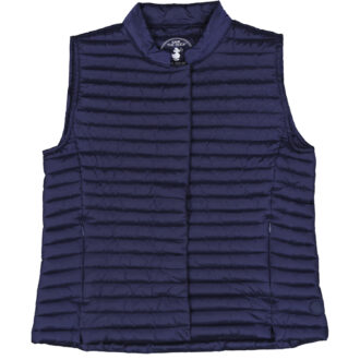 save the duck gilet donna modello aria iris colore blu 90000