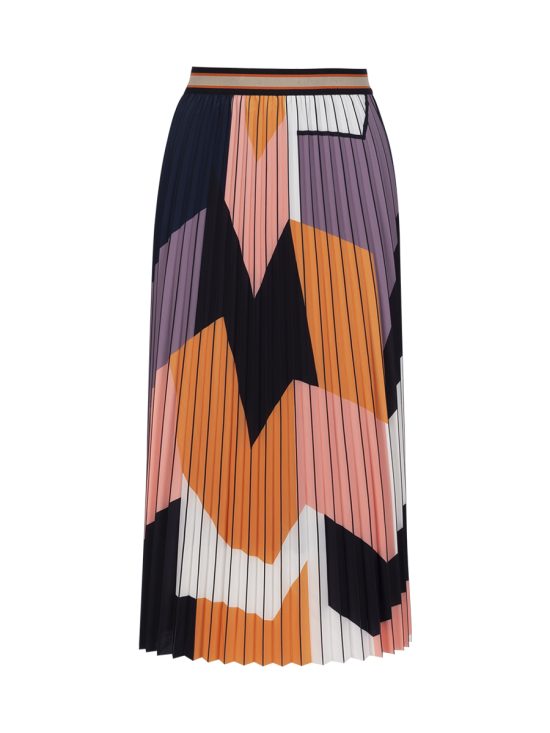 anonyme gonna plisse serena p123ss162 apricot