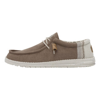 heydude scarpa uomo wally break stitch colore beige argilla clay
