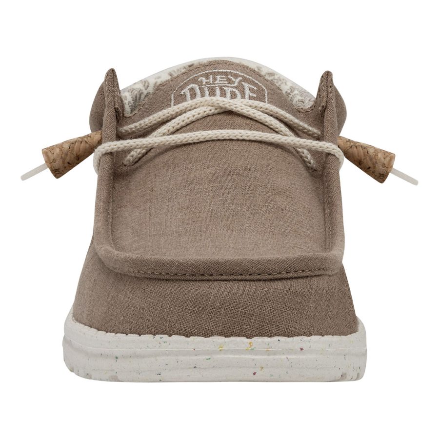 heydude scarpa uomo wally break stitch colore beige argilla clay