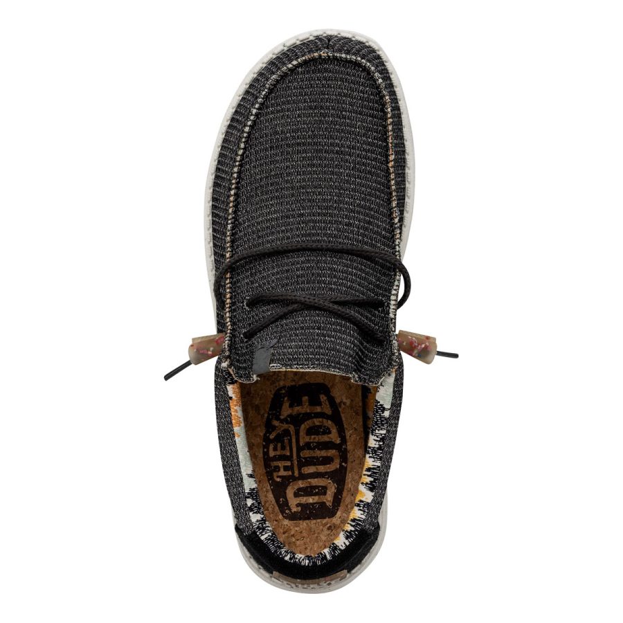 heydude scarpe uomo wally eco sox colore grigio charcol hd40007 025