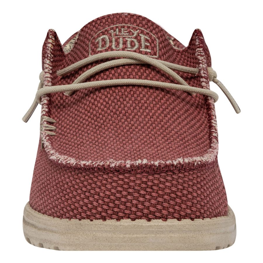 heydude uomo modello wally braided 40003 6vp pompeian red