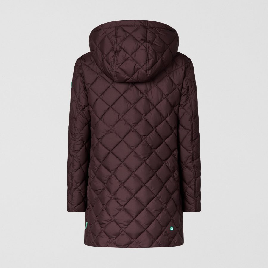 save the duck donna modello edith d40951w recy 17 70010 colore burgundy