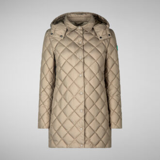 save the duck donna modello edith d40951w recy 17 40000 colore desert beige