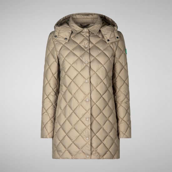 save the duck donna modello edith d40951w recy 17 40000 colore desert beige