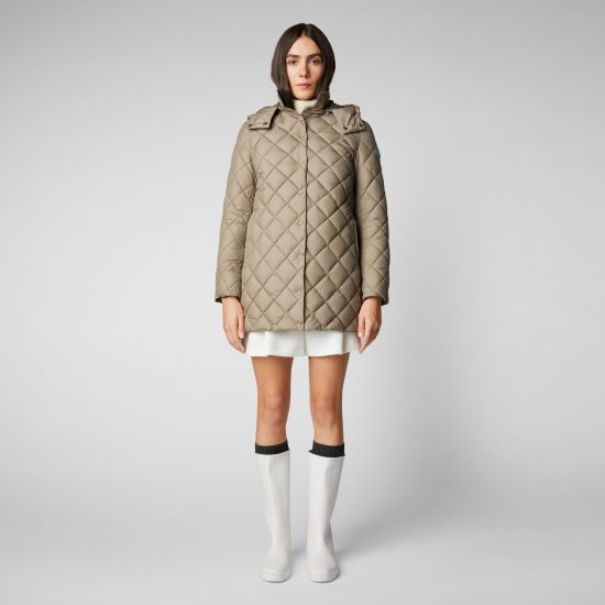 save the duck donna modello edith d40951w recy 17 40000 colore desert beige