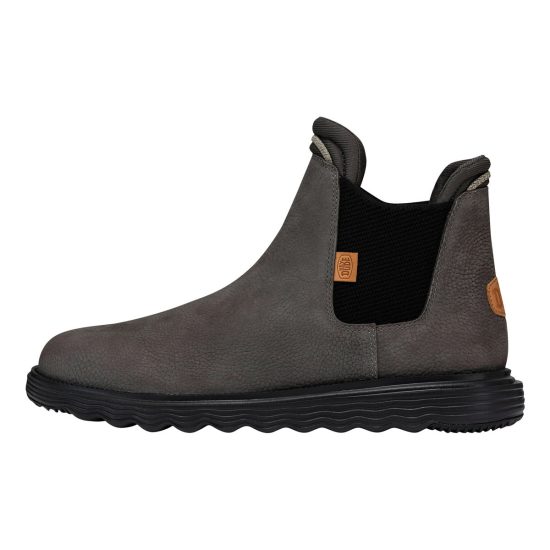 heydude uomo branson boot craft grey leather 40187 030