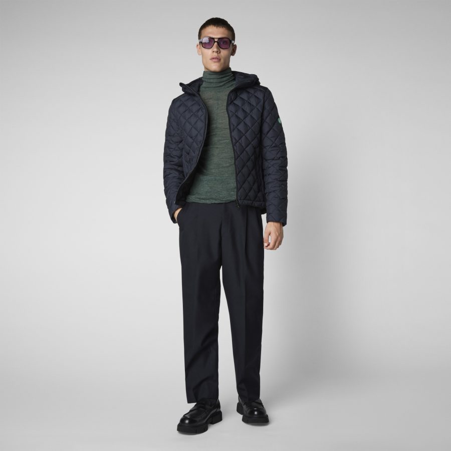 save the duck uomo modello tarek d30679m colore blue black 90010