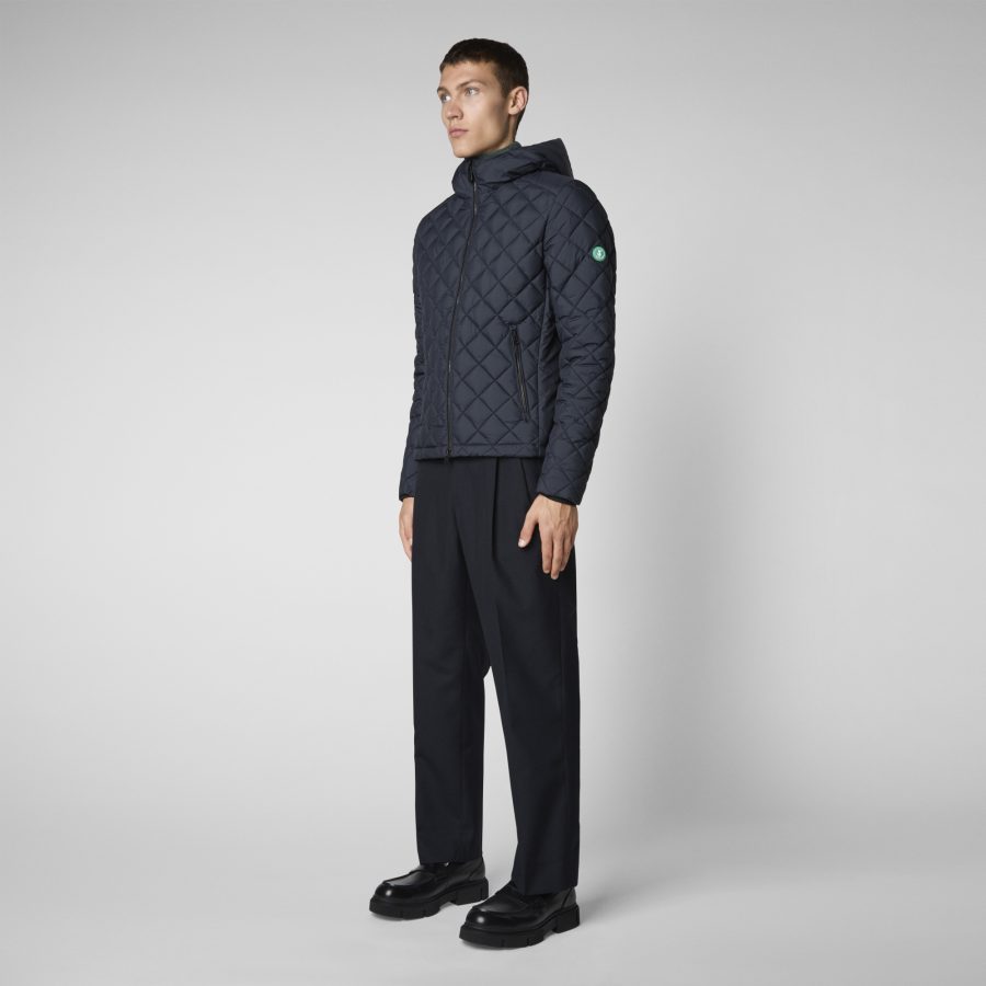 save the duck uomo modello tarek d30679m colore blue black 90010