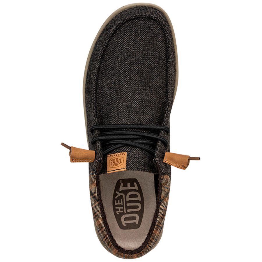 heydude uomo modello wally grip wool colore marrone