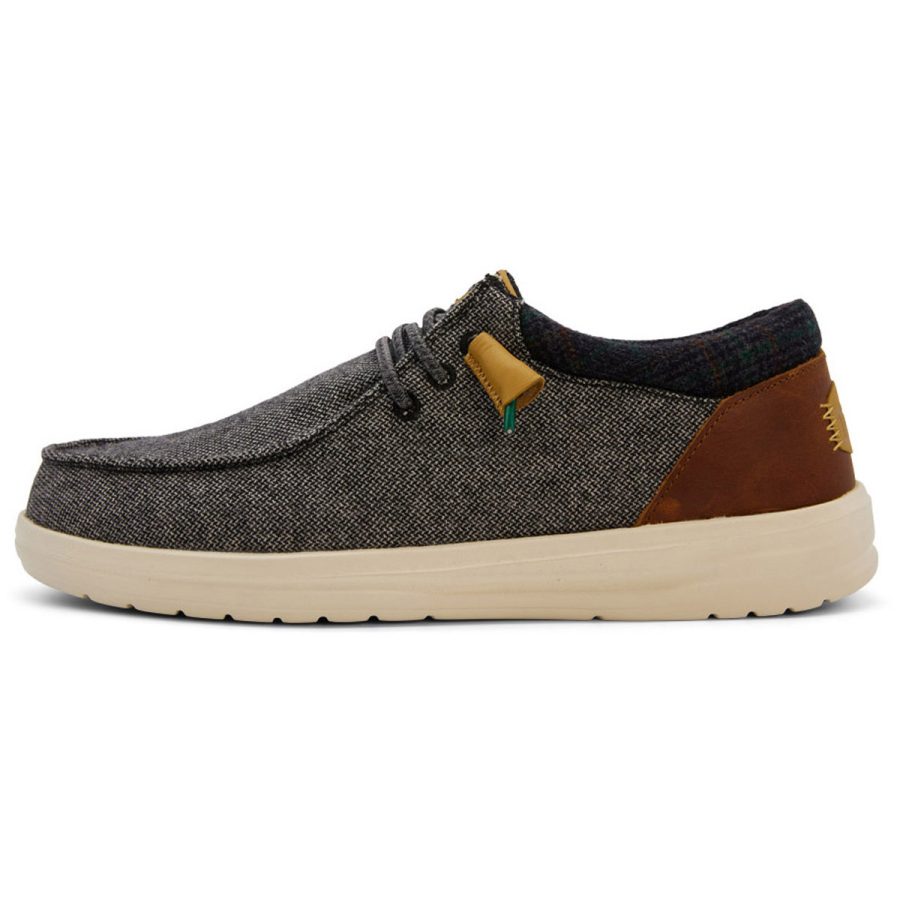 heydude uomo modello wally grip wool colore grigio