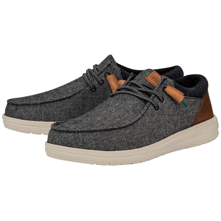 heydude uomo modello wally grip wool colore grigio
