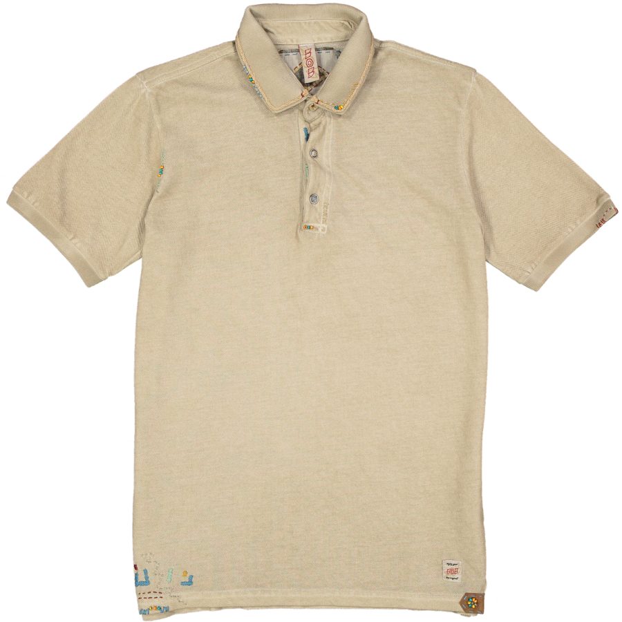 bob polo uomo ricky r00383 beige yuta