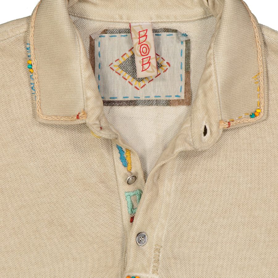 bob polo uomo ricky r00383 beige yuta