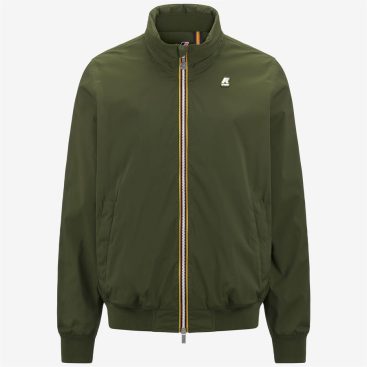 k way uomo amaury strech nylon jersey k2121pw h11 green cypress