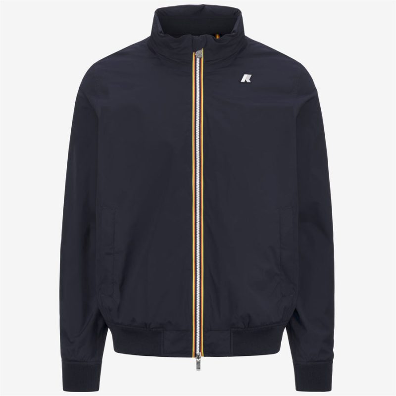 k-way amaury strech nylon jersey k2121pw k89 colore blue depht