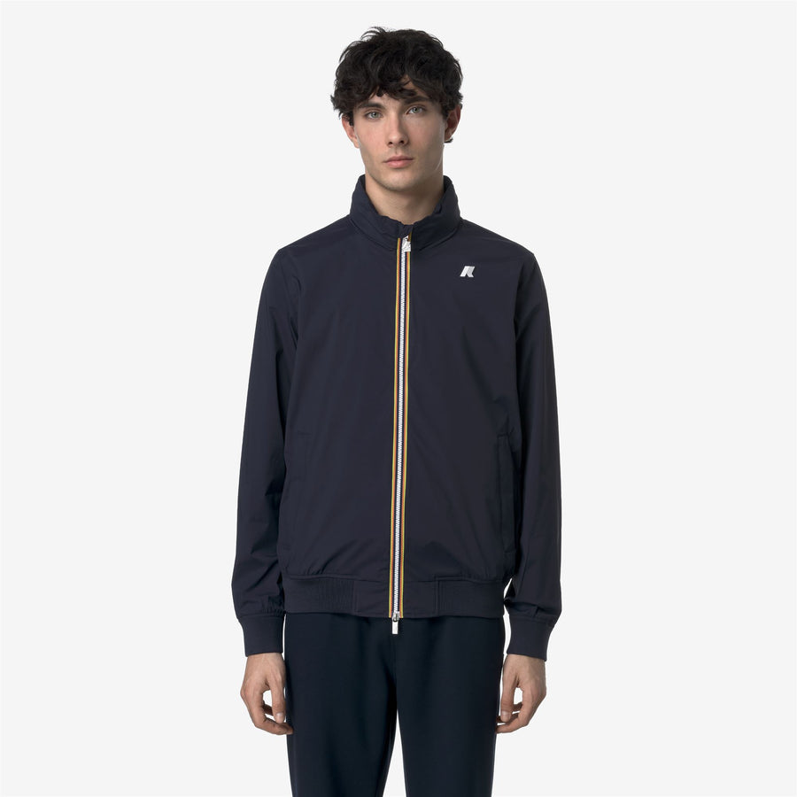 k-way amaury strech nylon jersey k2121pw k89 colore blue depht