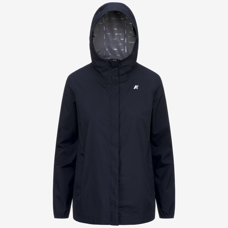 k-way donna modello marguerite stretch dot k89 blue depht