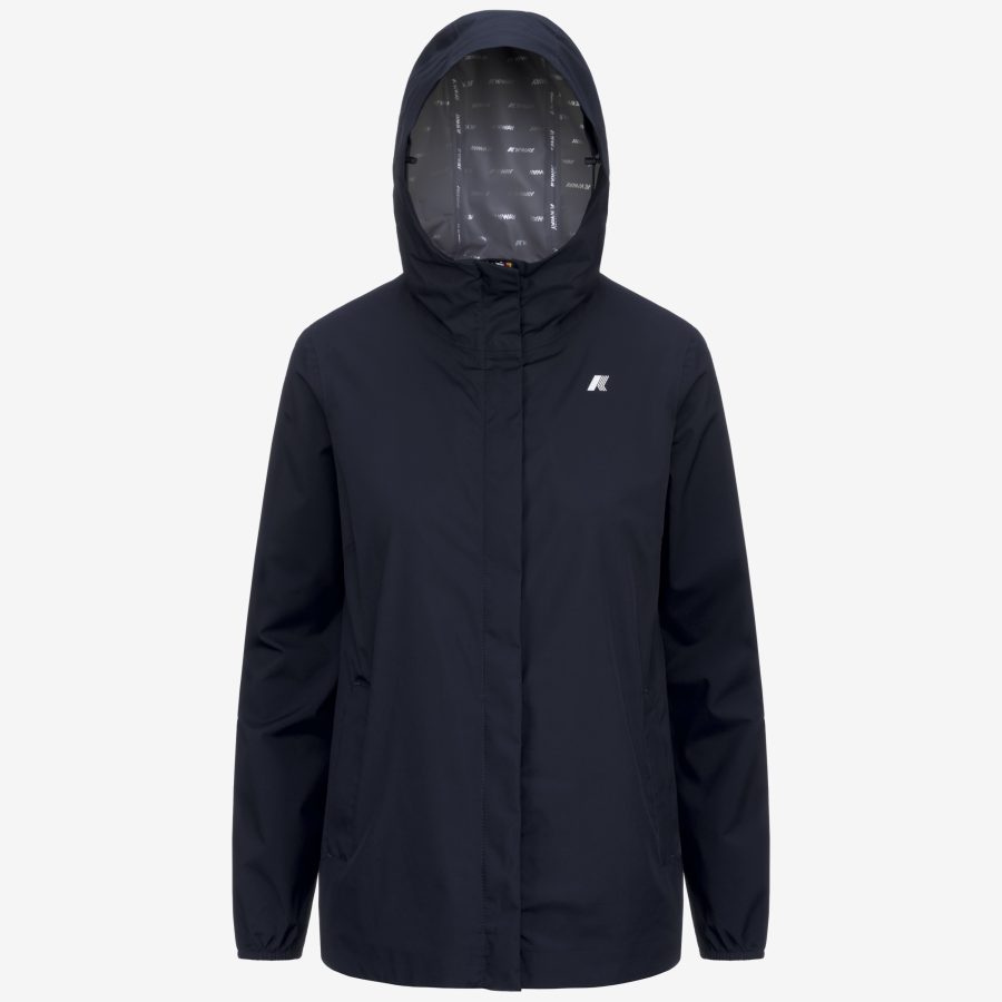 k-way donna modello marguerite stretch dot k89 blue depht