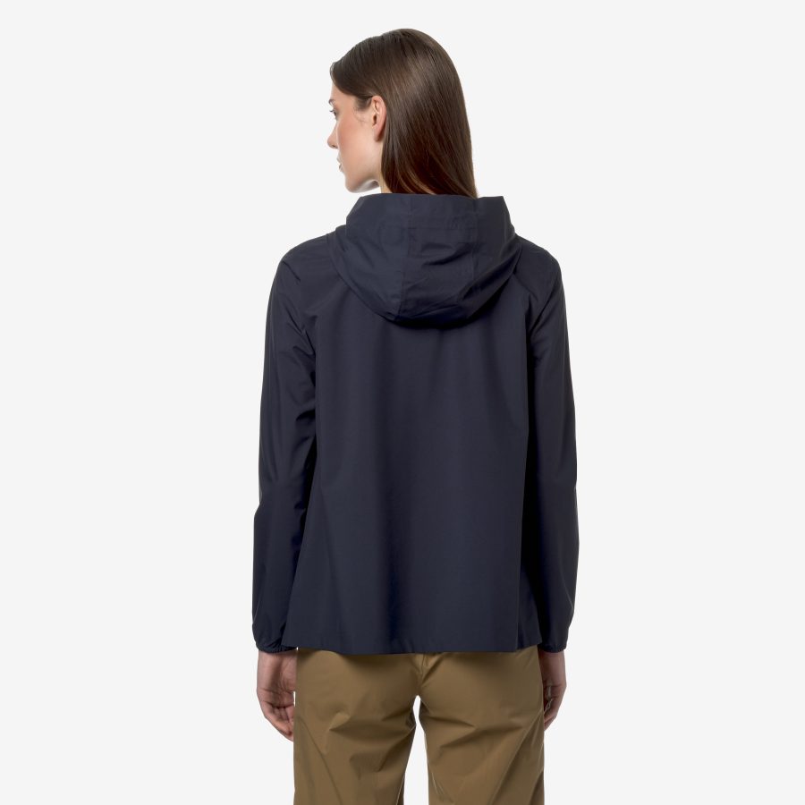 k-way donna modello marguerite stretch dot k89 blue depht