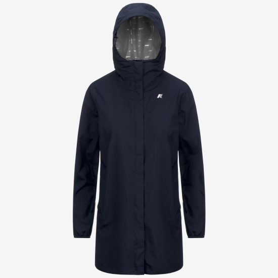 k-way donna modello sophie stretch-dot k5127nw k89 blue depht