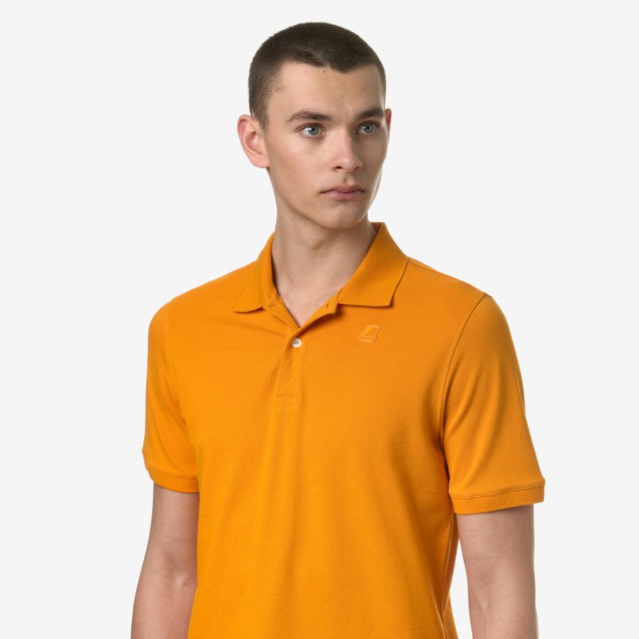kway polo uomo modello amedee k5127bw m30 orange-md