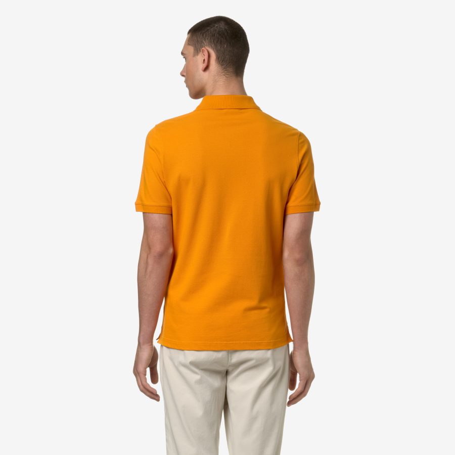 kway polo uomo modello amedee k5127bw m30 orange-md
