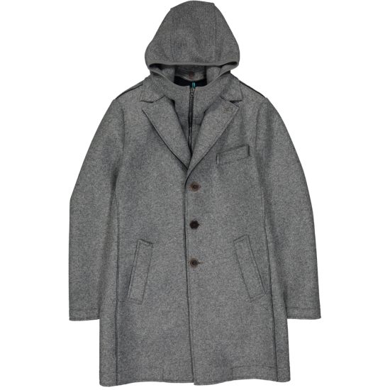 BOB Cappotto Andy 347tr grigio Cenere